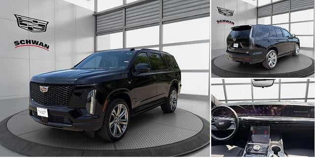 2026 Cadillac Escalade 4WD Sport in Black Raven — front three-quarter view