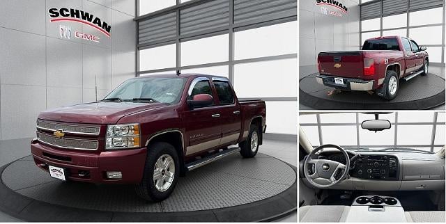 2013 Chevrolet Silverado 1500 LT in Deep Ruby Metallic — front three-quarter view