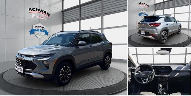 2024 Chevrolet Trailblazer LT in Sterling Gray Metallic — front three-quarter view