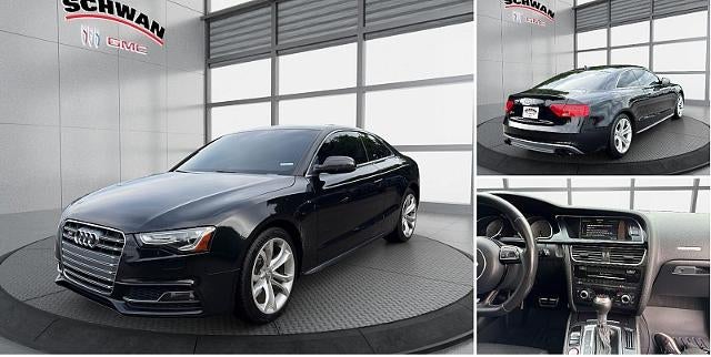 2016 Audi S5 Prestige in Black — front three-quarter view